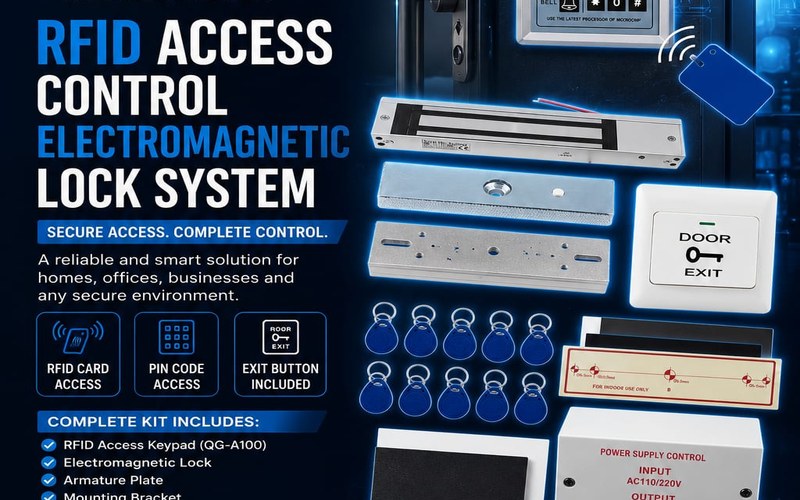 RFID Access Control EM Lock System