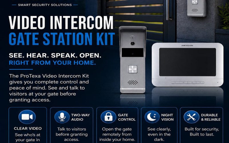 Video Intercom Gate Station Kit